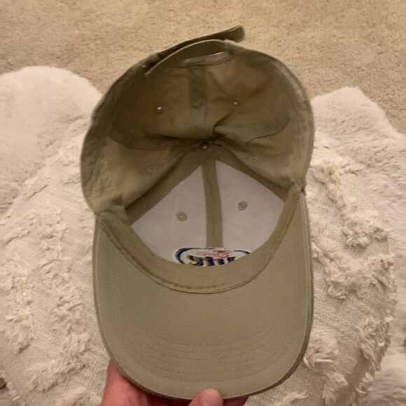 Miller Lite Beer Khaki women’s Baseball hat Cap‎ - Picture 4 of 5